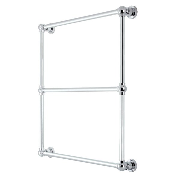 Kingston Brass 30" x 32" Wall Mount Towel Rack, Polished Chrome DTM32303CP